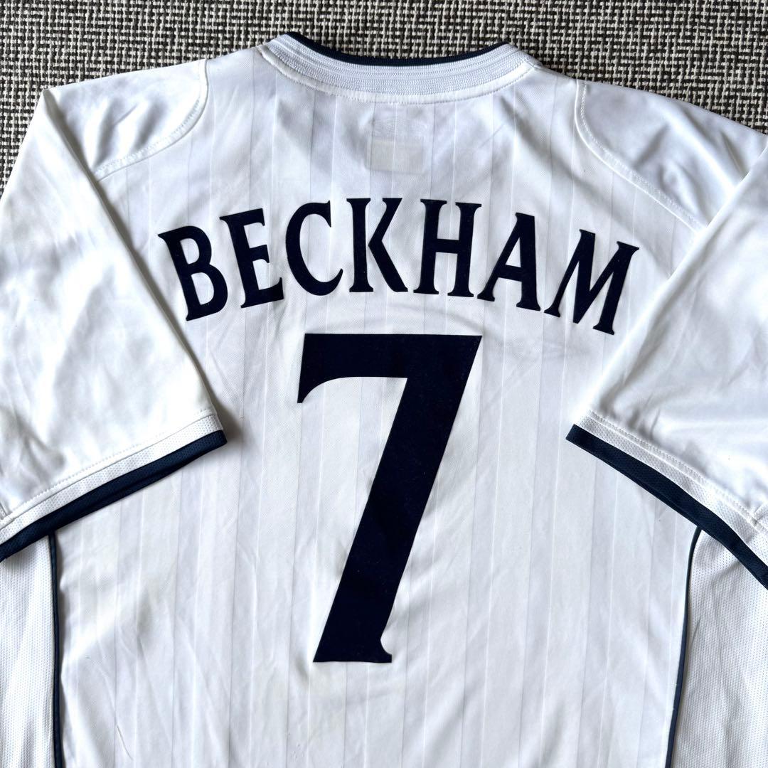 【正規品】デビッド・ベッカム ＃７ イングランド代表 2002W杯モデル