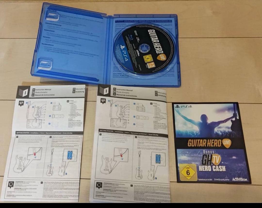 激レアGuitar Hero Live PS4 ギターコントローラー2本セット