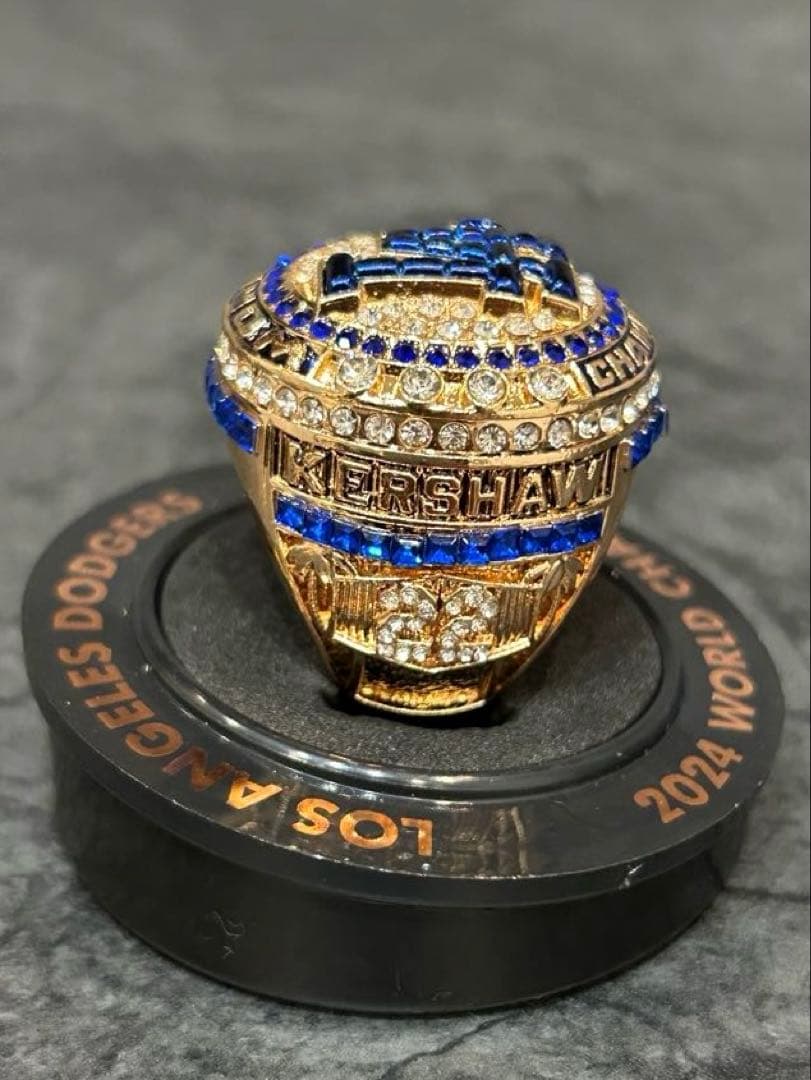 2024 World Champions Replica Ring カーショウ