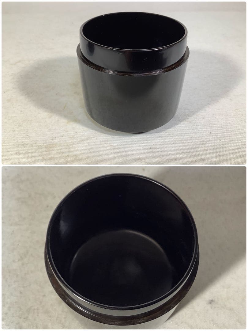 真塗　雪吹棗　中村宗悦　茶道具　送料無料