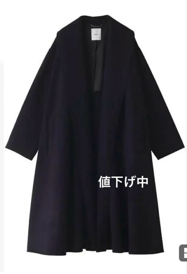 ebure エブール　リバーメルトンショールカラー　コート