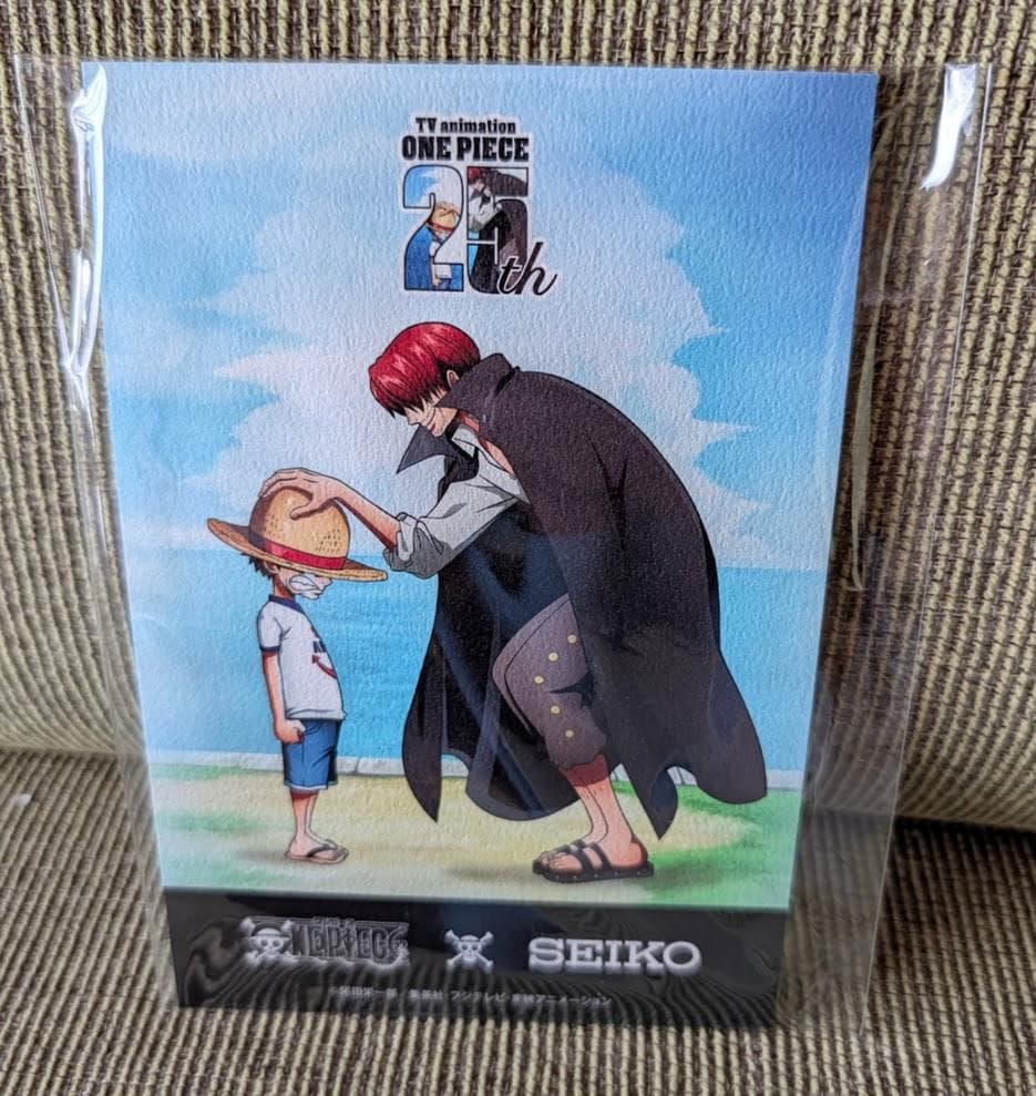 ONE PIECE×SEIKO TVアニメ25周年記念ウオッチ 手首回り L