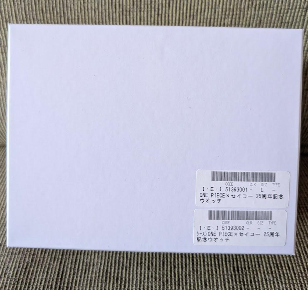ONE PIECE×SEIKO TVアニメ25周年記念ウオッチ 手首回り L