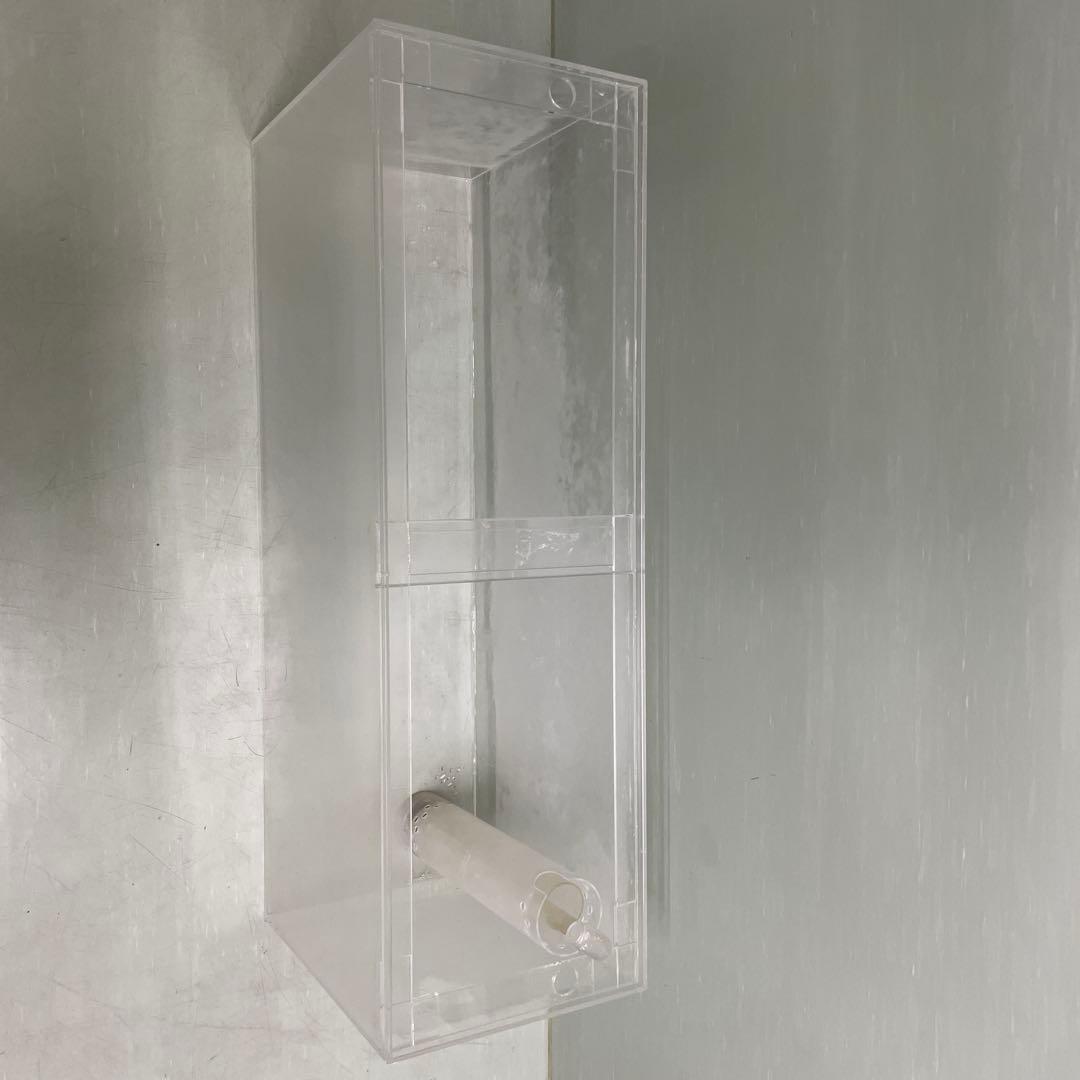 アクリル製オーバーフロー水槽 幅90cm高さ38cm奥行28cm特注水槽 送料込