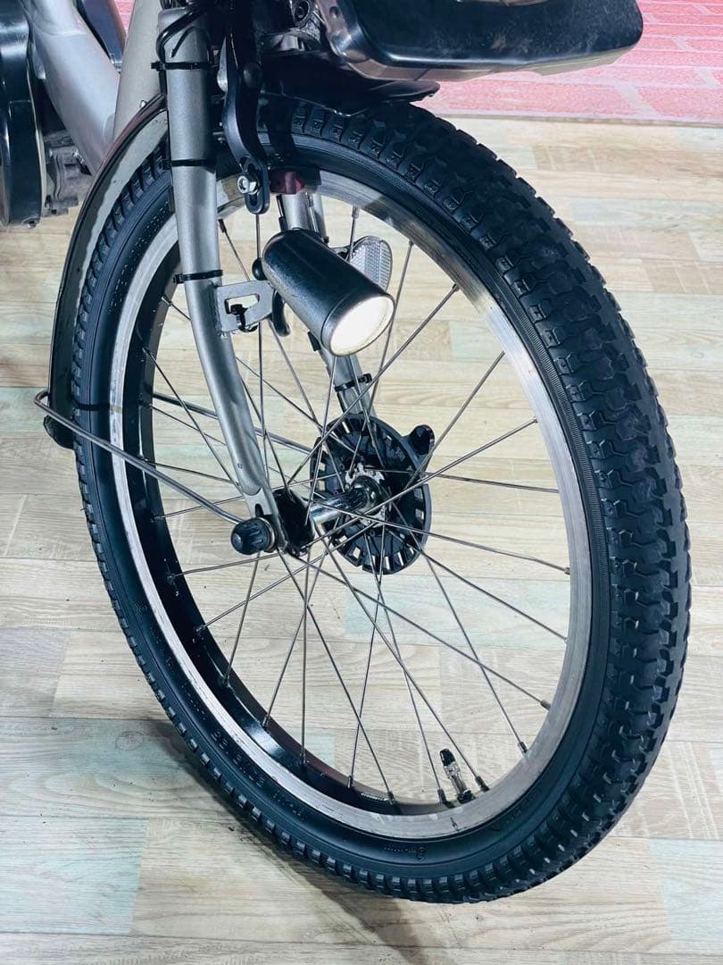 K2620 電動自転車ブリヂストン アンジェリーノ 子供乗せ 20インチ