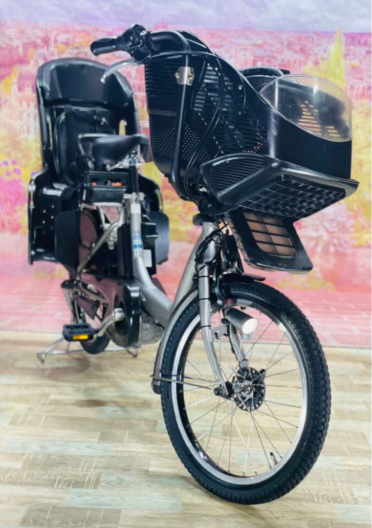 K2620 電動自転車ブリヂストン アンジェリーノ 子供乗せ 20インチ