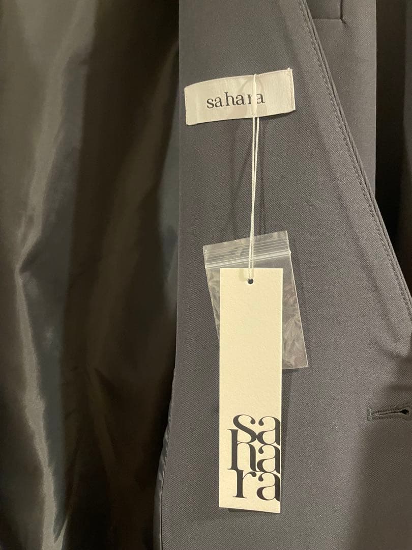 【新品】sahara（MARTE） レースカフオーバージャケット グレー