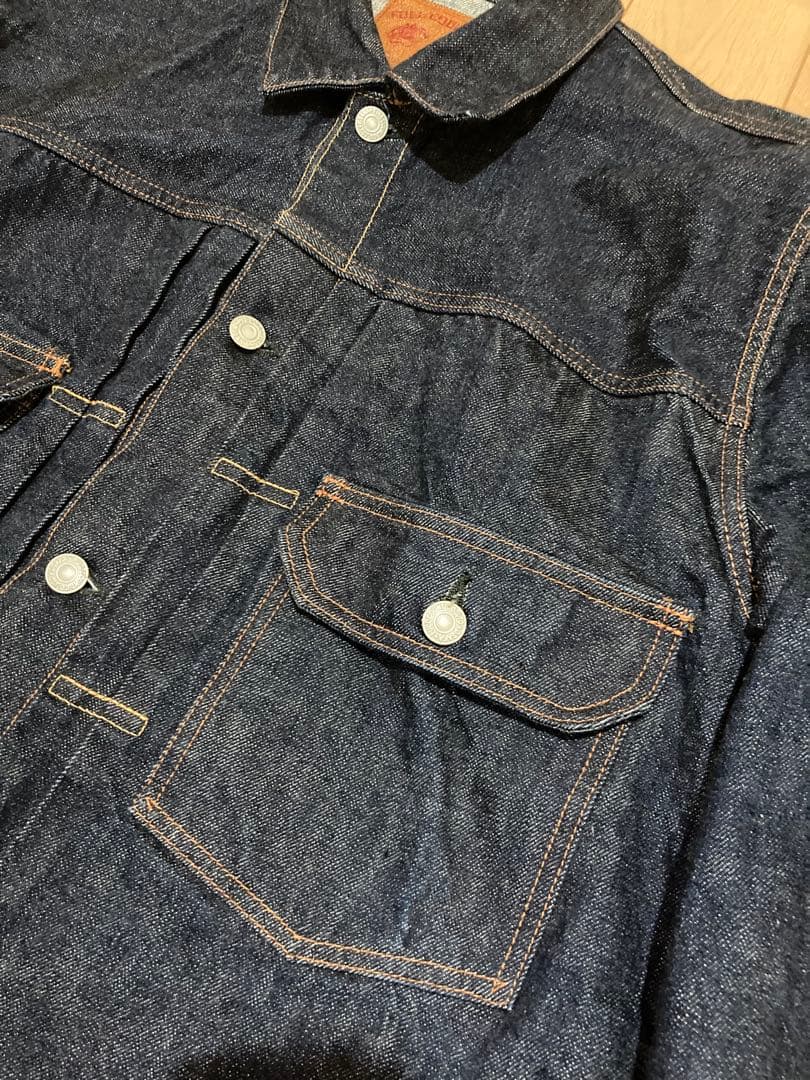 【美品】　サイズ42 フルカウント　セカンド　ジージャン　2102W