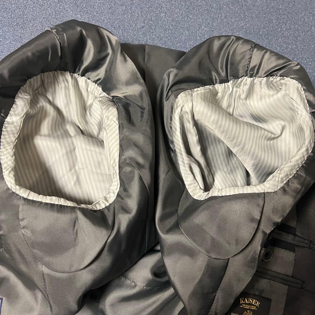 極美品　グローバルスタイル　タキシード　3ピース　L 結婚式　カイザーモデル