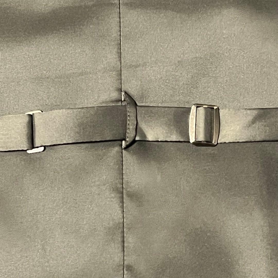 極美品　グローバルスタイル　タキシード　3ピース　L 結婚式　カイザーモデル