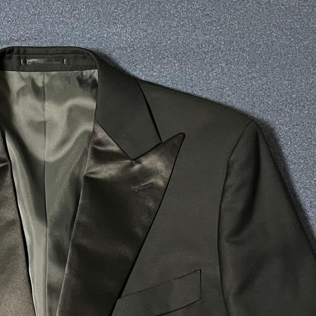 極美品　グローバルスタイル　タキシード　3ピース　L 結婚式　カイザーモデル