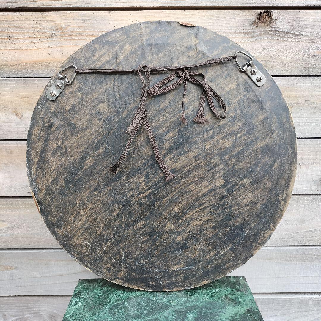 M♦フランス製 アンティーク ミラー 鏡 ラウンドミラー 壁掛け