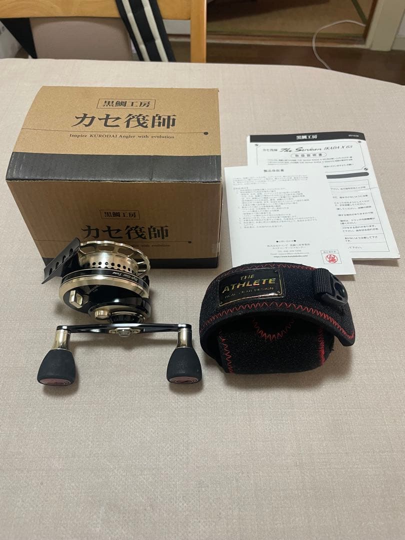 黒鯛工房 筏リール カセ筏師 The Senkan IKADA X65 左巻