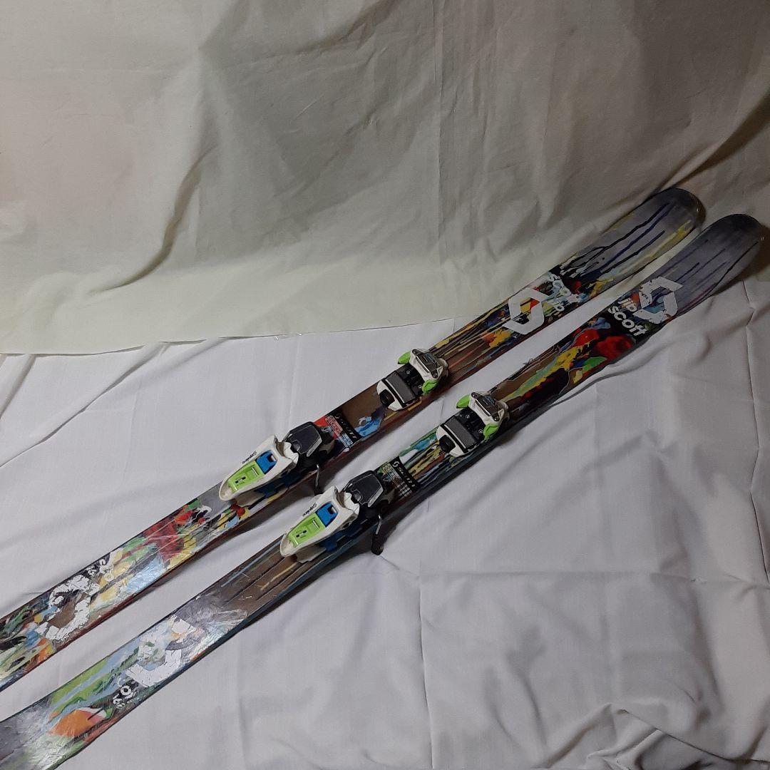 SCOTTスコットJIB168スキー板●ビンディングMARKERスクワイア付き