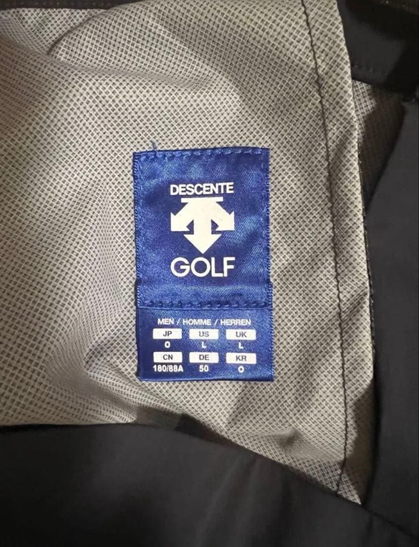 デサントゴルフ　レインウェアセットアップ