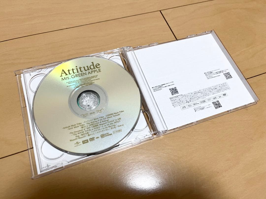 Mrs. GREEN APPLE / Attitude 初回限定盤