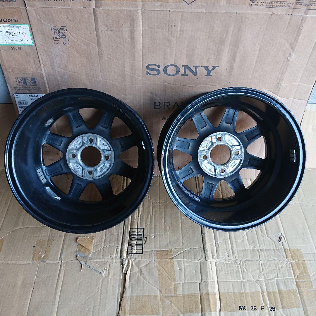 ハヤシレーシング STF 14×6J 4H レアサイズ 4本セットの内2本①