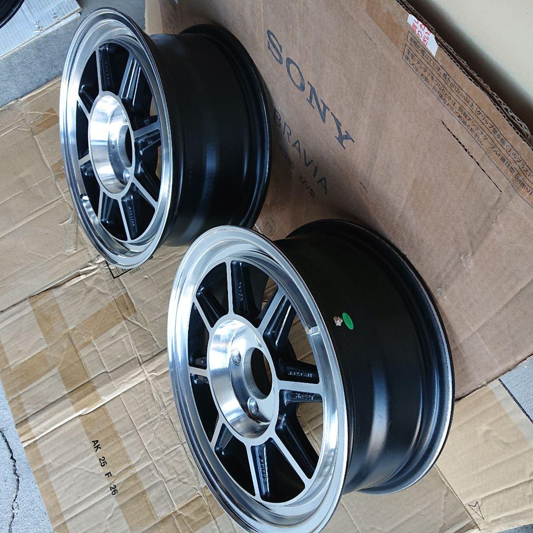 ハヤシレーシング STF 14×6J 4H レアサイズ 4本セットの内2本①