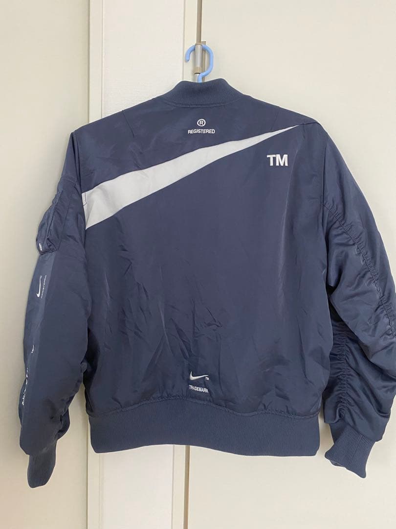 ナイキ MA-1 フライトジャケット ネイビー　サイズL〜XL