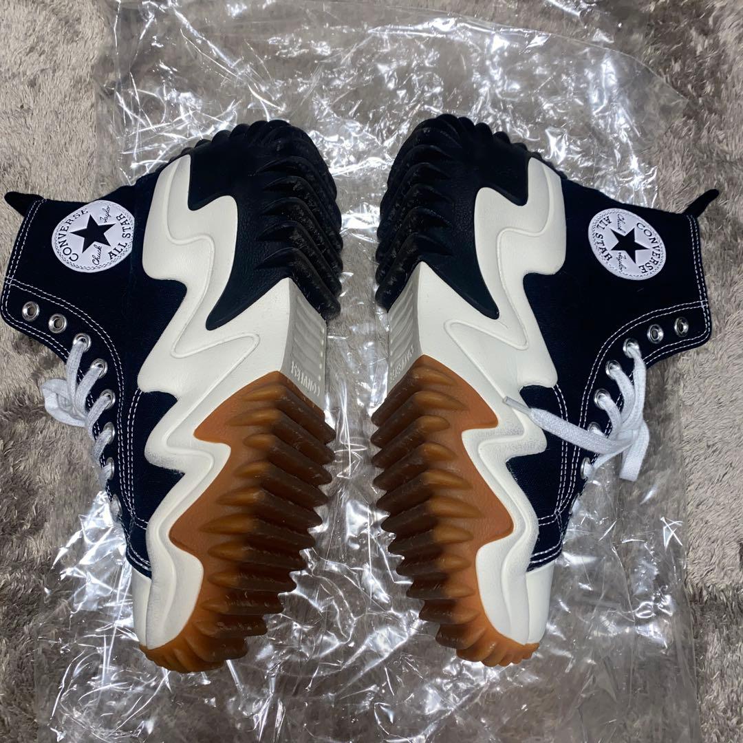 CONVERSE コンバース ランスターモーション ハイカット ブラック 韓国