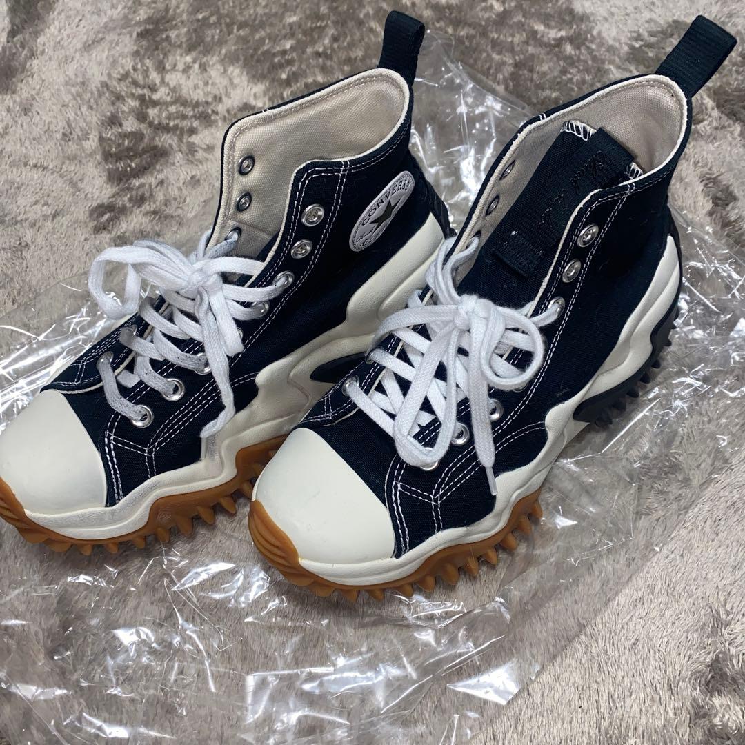 CONVERSE コンバース ランスターモーション ハイカット ブラック 韓国