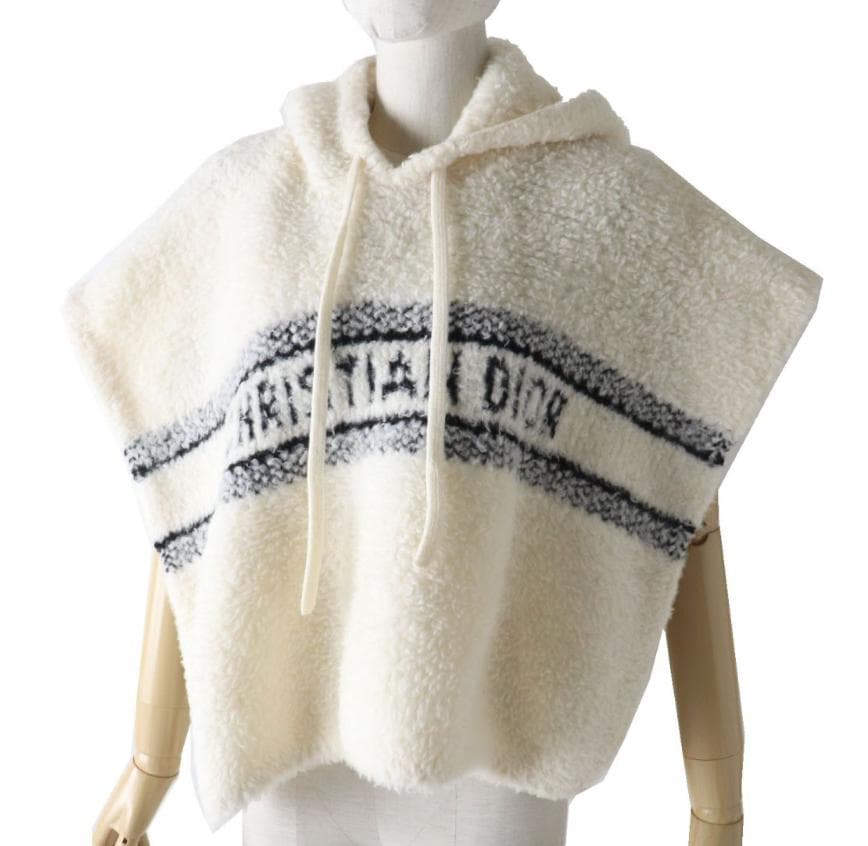 クリスチャンディオール　フリースポンチョ　DIOR