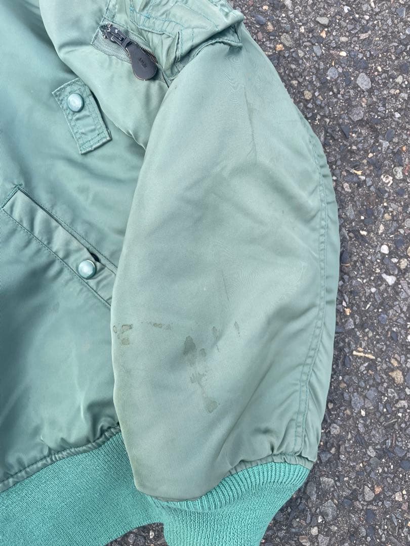 か*ろ様 old vintage MA-1 usa製　80s 90s ideal