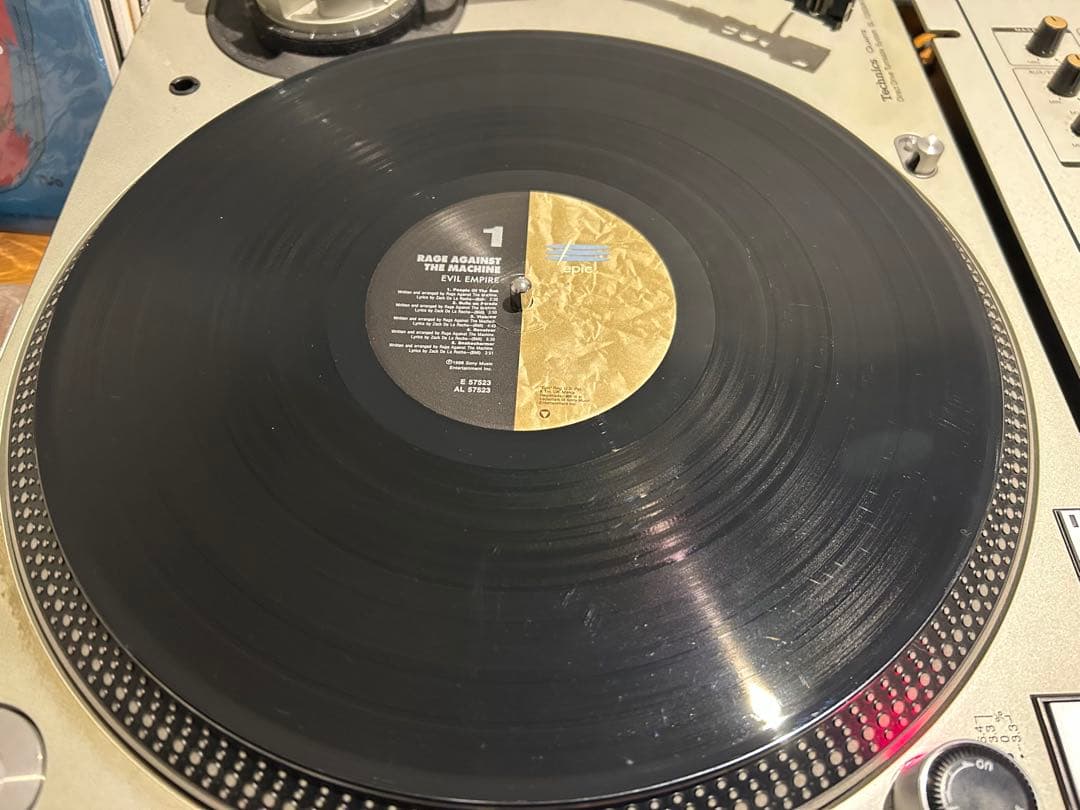 Rage Against the Machine Evil Empireレコード