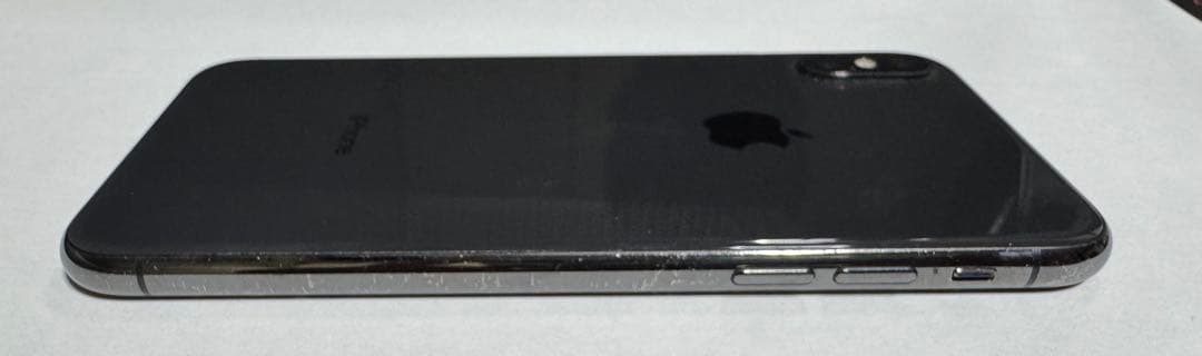 な*げ様 【バッテリー新品】Apple iPhone X スペースグレー 本体