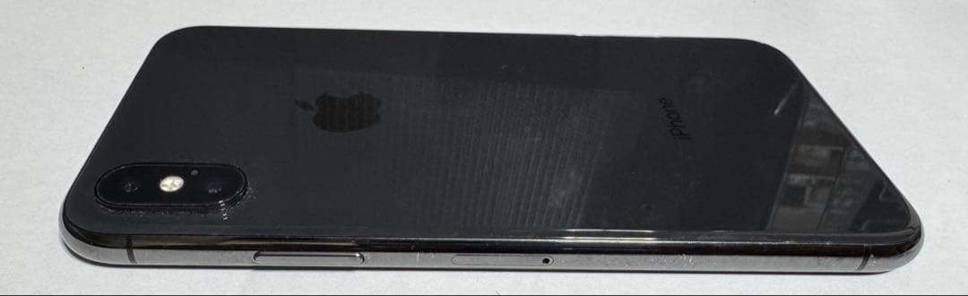 な*げ様 【バッテリー新品】Apple iPhone X スペースグレー 本体