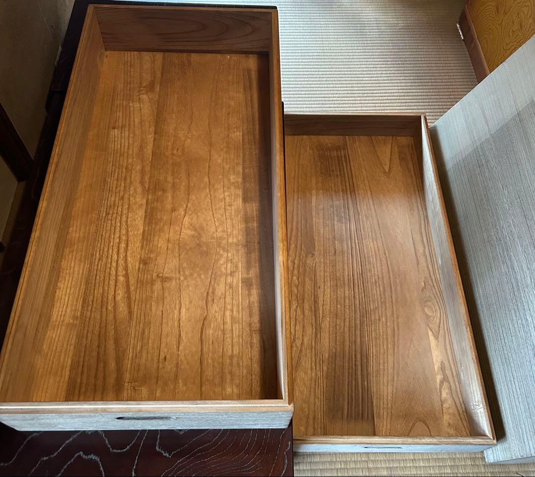 桐箱　2段　着物用衣装ケース