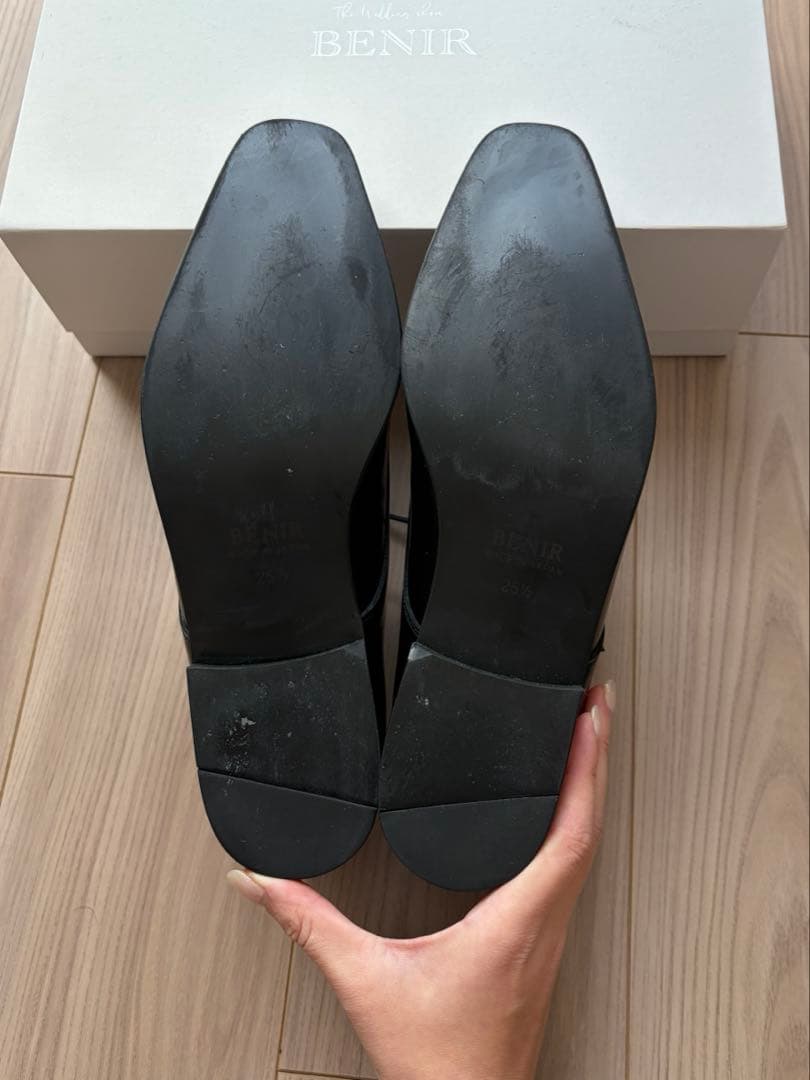 BENIR 25.5cm メンズシューズ　ウェディング　革靴　ドレスシューズ