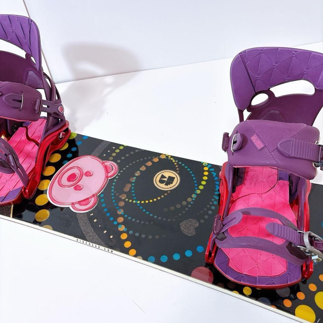 【初心者おすすめ 】 HEAD サロモン　スノーボード　セット 142cm