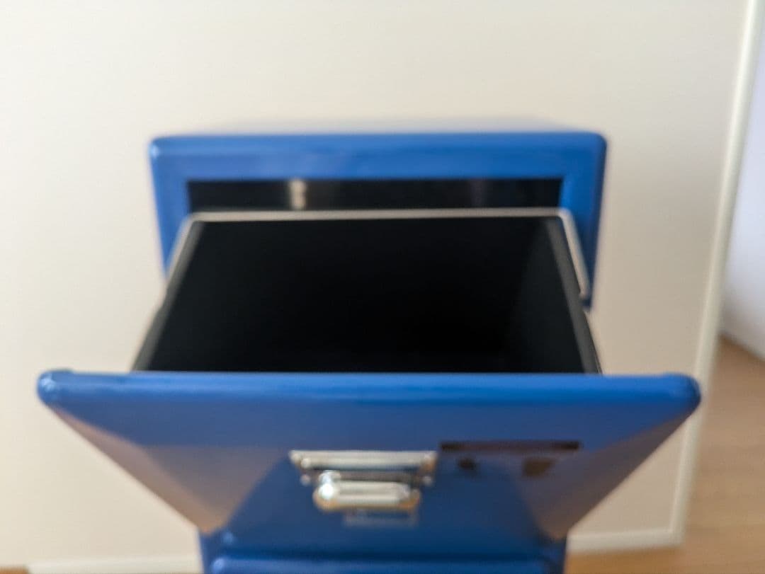 ダルトン トラッシュカン ダブル デッカー ゴミ箱 ブルー