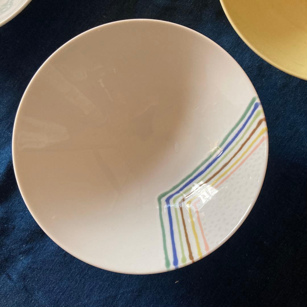 やっちゃん　白山陶器　森正洋デザイン　平茶碗4つセット