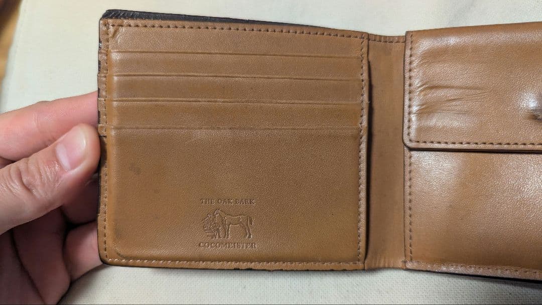 ココマイスター　ザオークバーク・マールバラ　二つ折り財布