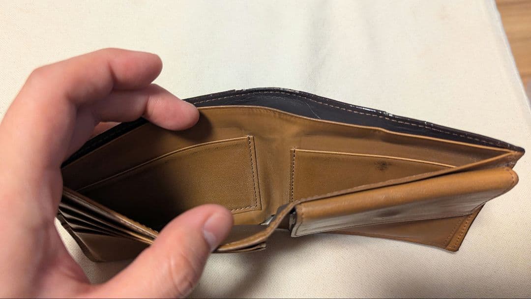 ココマイスター　ザオークバーク・マールバラ　二つ折り財布