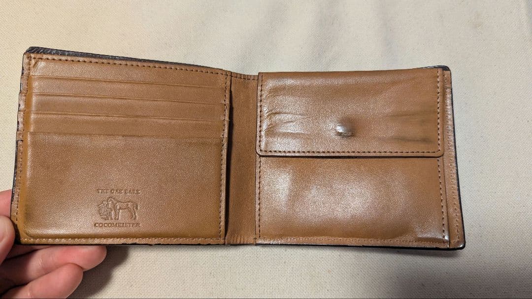ココマイスター　ザオークバーク・マールバラ　二つ折り財布