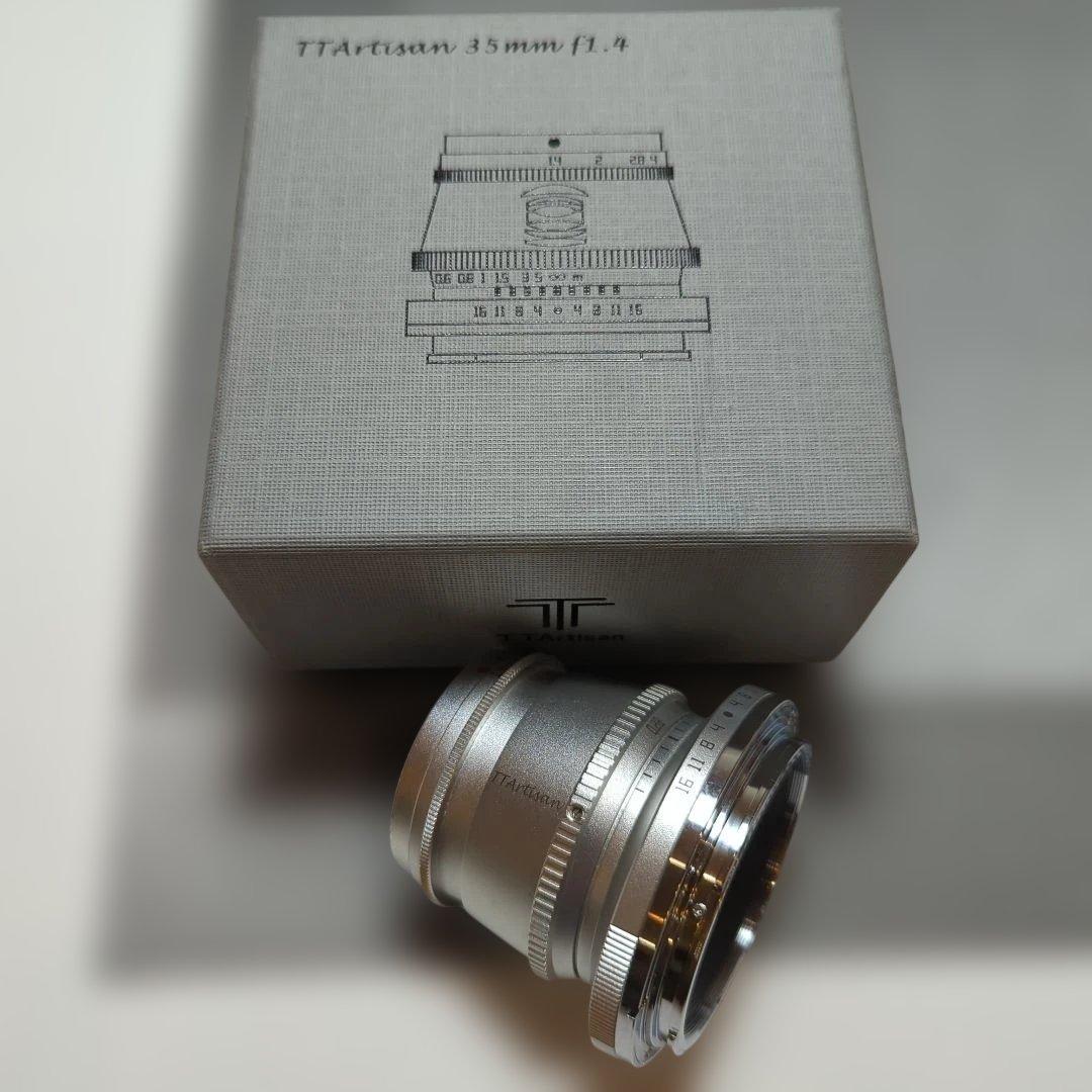 TTArtisan 35mm f/1.4 シルバー