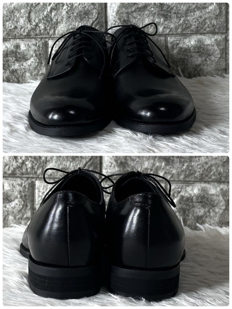 【新品未使用】マッキントッシュフィロソフィー 撥水加工　プレーントゥシューズ