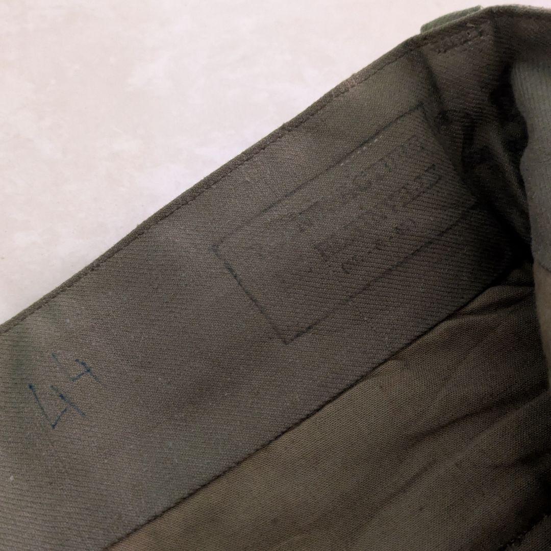 デッドストック　50s フランス軍　前期　実物　M-47　カーゴパンツ
