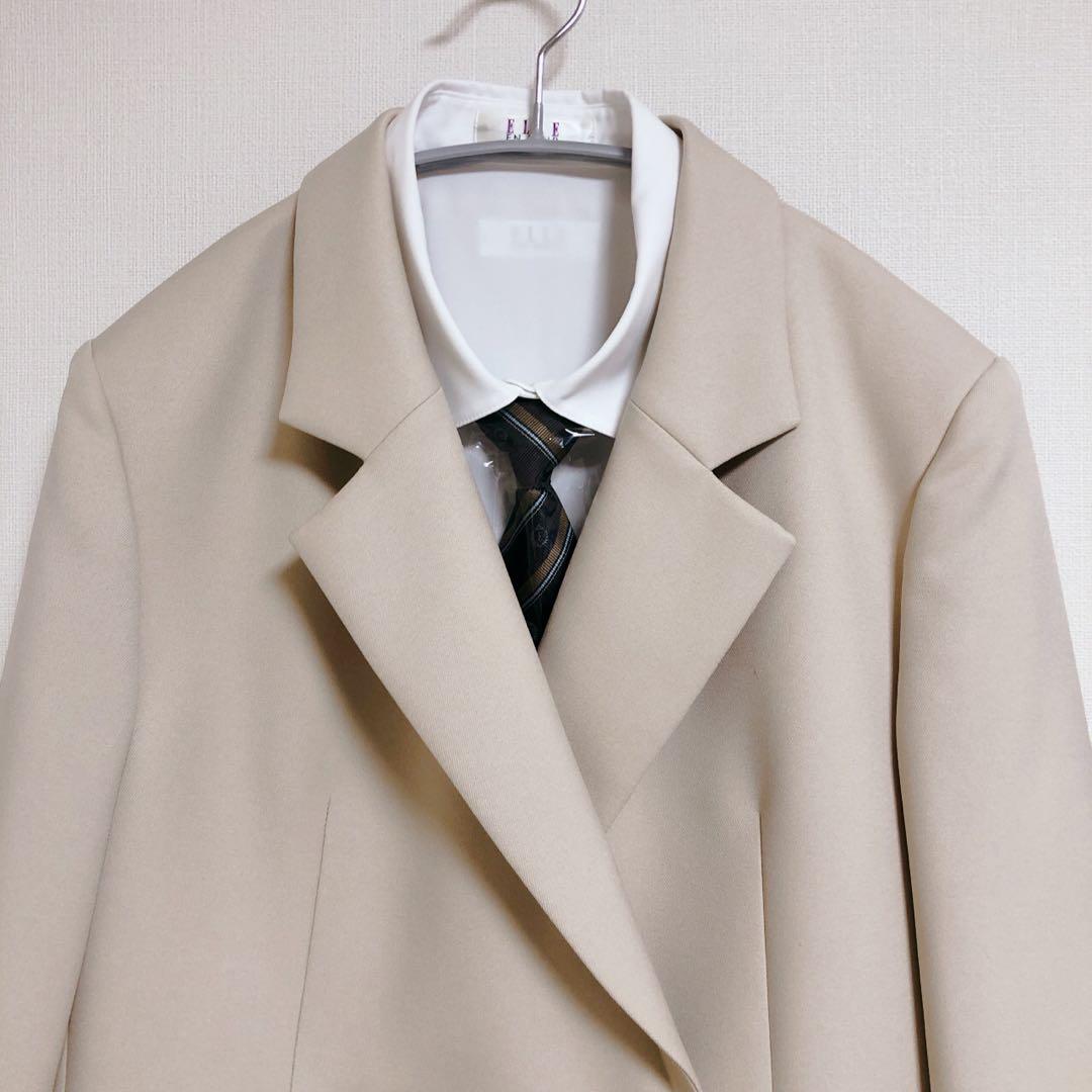 極美品 ELLE エル 卒業式 入学式 フォーマルセット　165 卒服　ベージュ