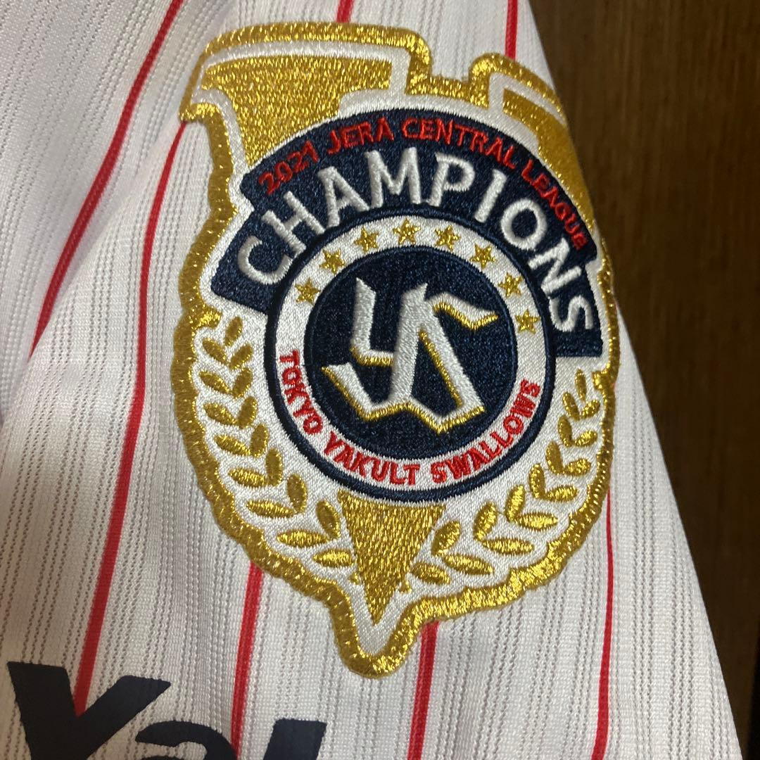 ヤクルトスワローズ　中村　優勝記念刺繍ユニフォーム