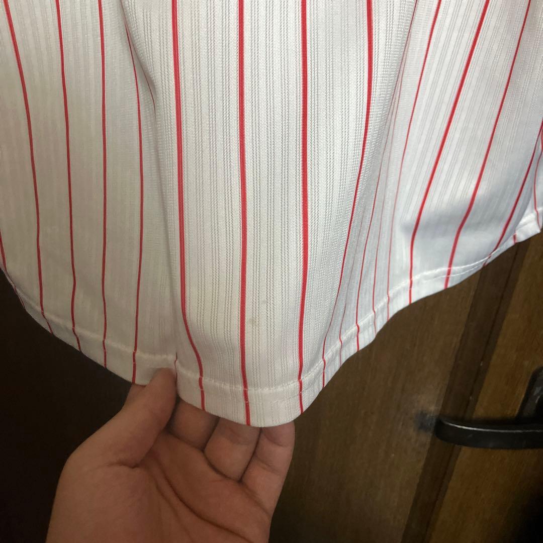 ヤクルトスワローズ　中村　優勝記念刺繍ユニフォーム