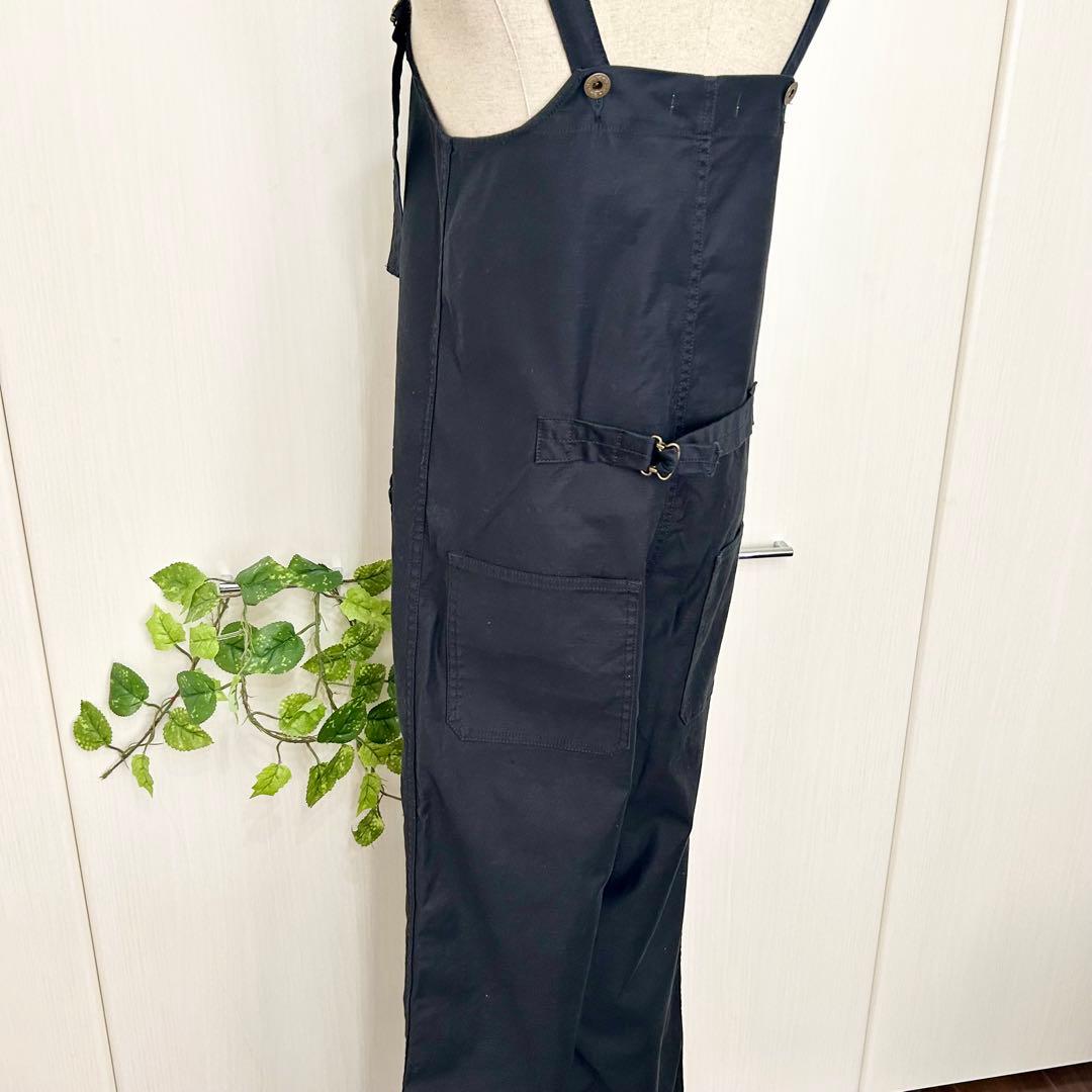 ドゥーズィエムクラス　チューブサロペット　ブラック　Mサイズ