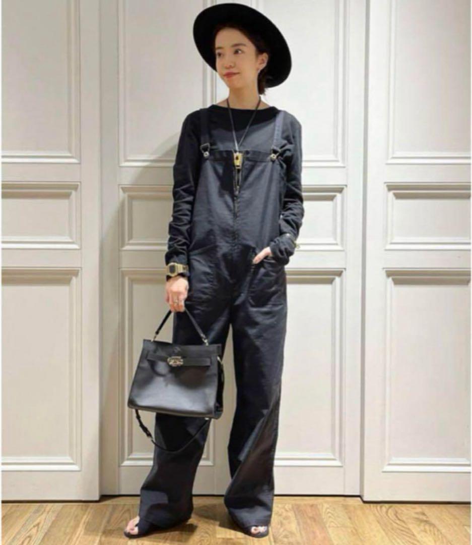 ドゥーズィエムクラス　チューブサロペット　ブラック　Mサイズ