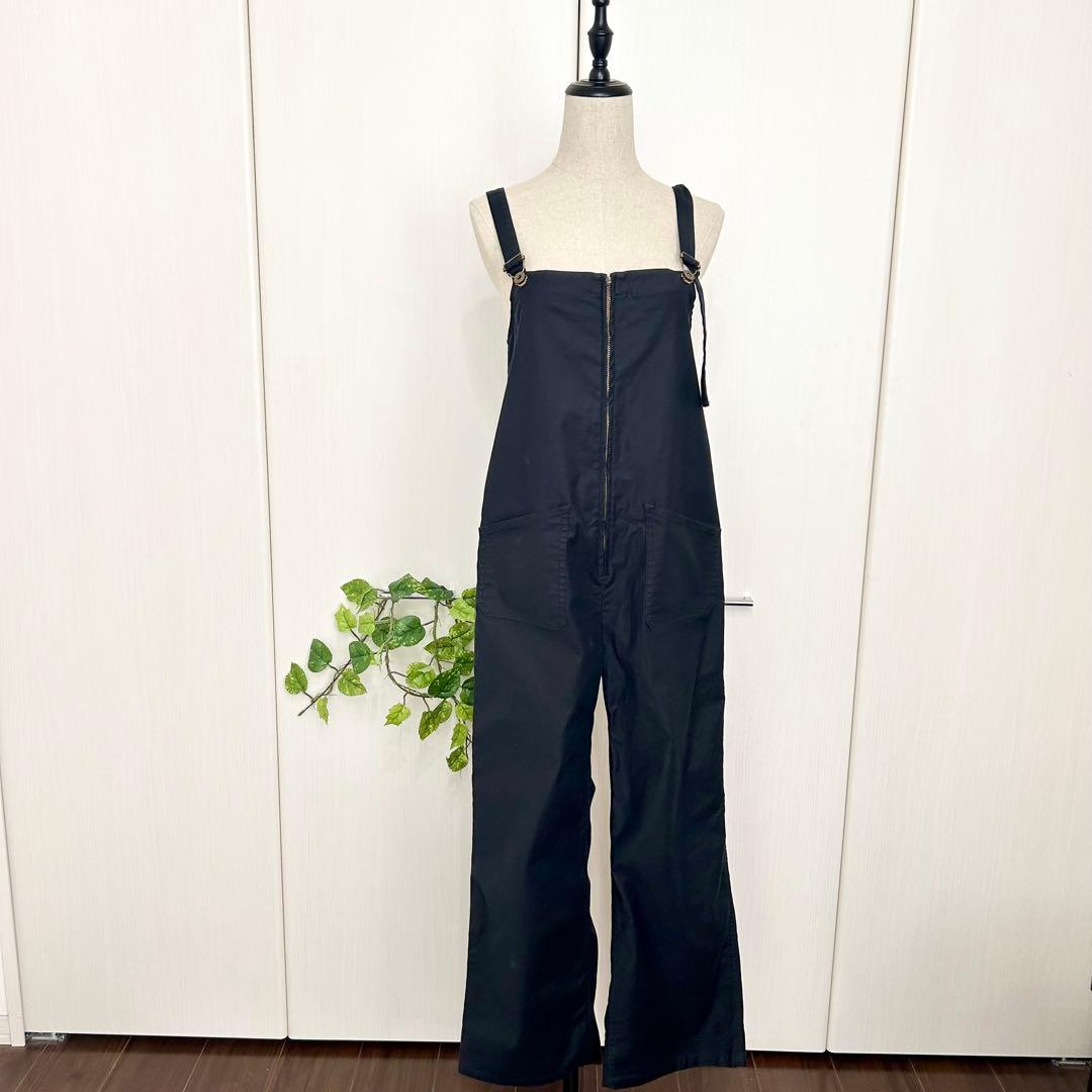 ドゥーズィエムクラス　チューブサロペット　ブラック　Mサイズ