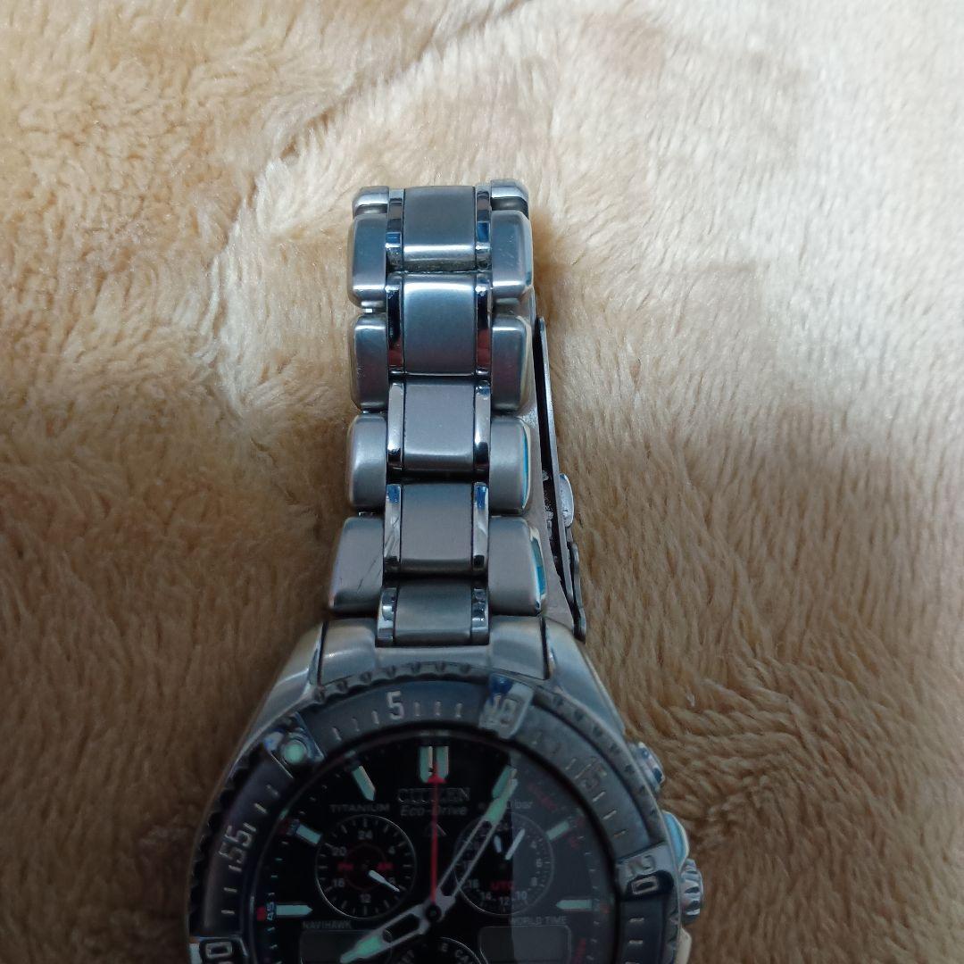 CITIZEN 　エコドライブ　チタニウム C650-T002765