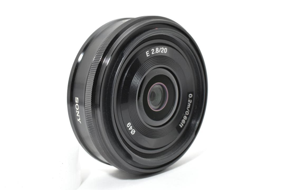美品 SONY ソニー E 20mm F2.8 SEL20F28 H095