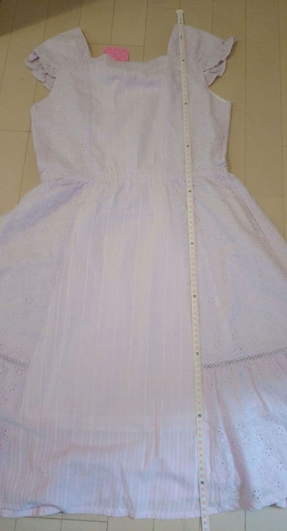 新品未使用 メゾピアノ ジュニア ワンピース ラベンダーL160